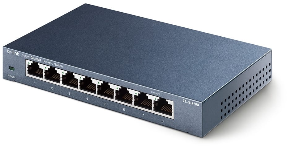 Switch de bureau Tplink TL-SG108 8 ports Gigabit — image 2
