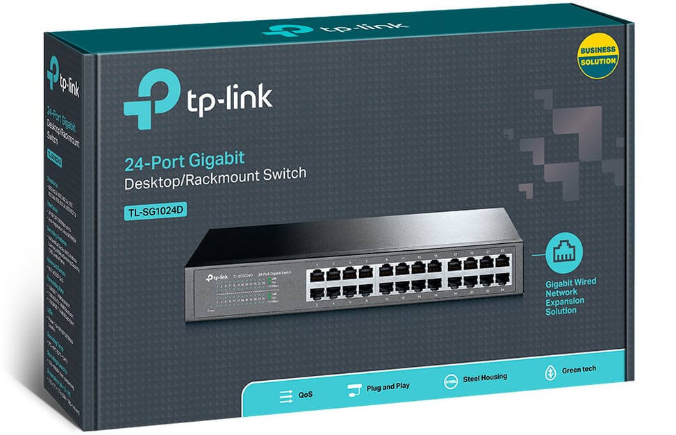 Switch de bureau TP-Link TL-SG1024D 24 ports Gigabit — image 4