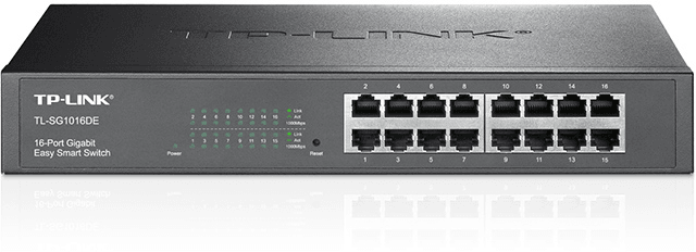 جهاز Switch Easy Smart TP-Link TL-SG1016DE 16 منفذ Gigabit — صورة 1