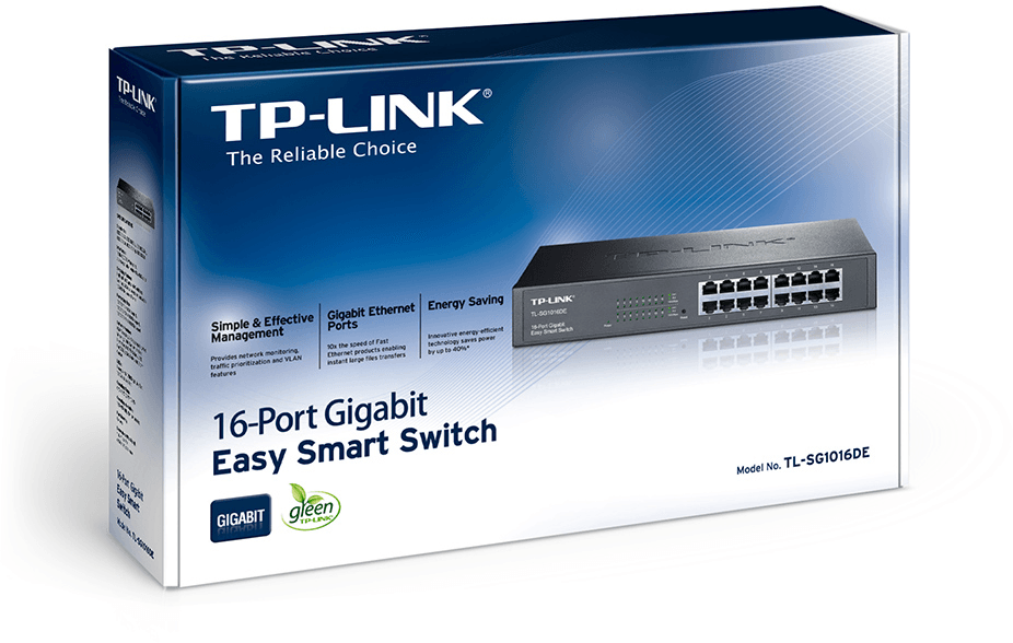 Switch Easy Smart TP-Link TL-SG1016DE 16-Port Gigabit — image 3