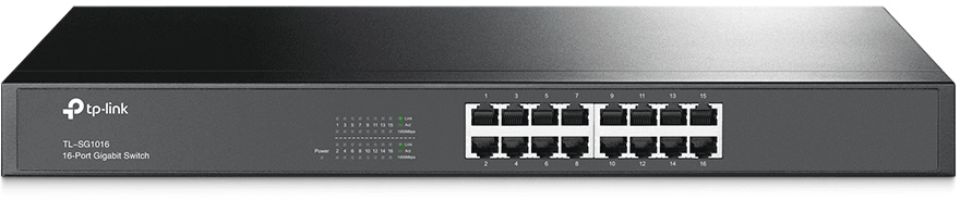 TP-Link TL-SG1016 16-Port Gigabit Rackmount Switch — image 1