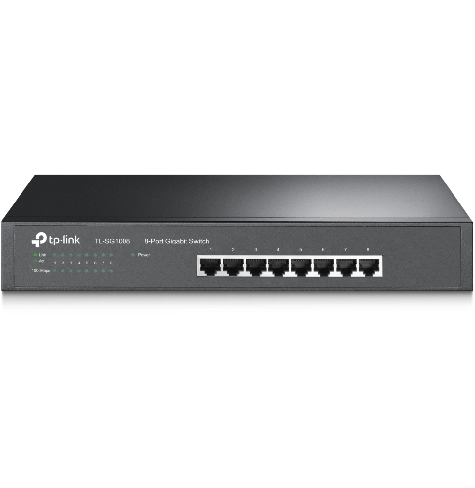 Switch de bureau TP-Link TL-SG1008 Gigabit 8 ports prix Maroc