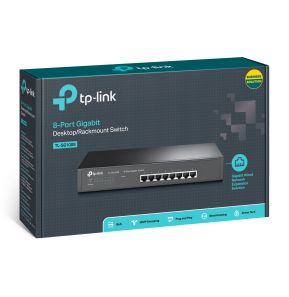 Switch de bureau TP-Link TL-SG1008 Gigabit 8 ports