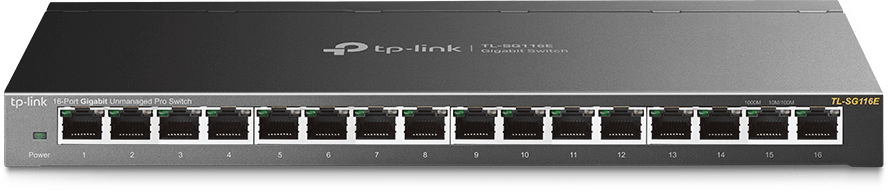 Switch de bureau TP-Link TL-SG116E Easy Smart Pro 16 ports Gigabit — image 1