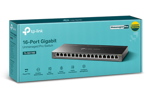 Switch de bureau TP-Link TL-SG116E Easy Smart Pro 16 ports Gigabit — image 3