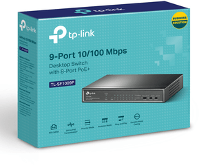 Switch de bureau TP-Link TL-SF1009P 9 ports 10/100 Mbps avec PoE + 8 ports — image 8