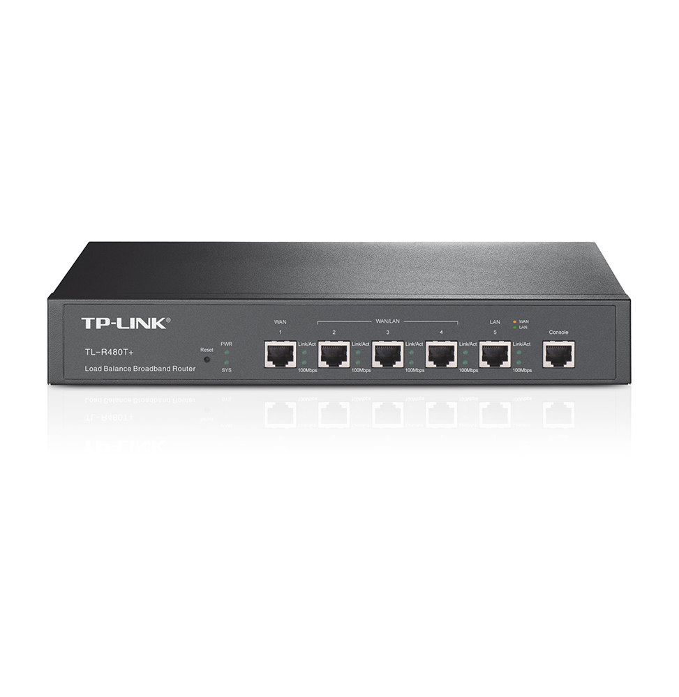 Routeur Multi-WAN Tplink haut débit à répartition de charge (TL-R480T+)