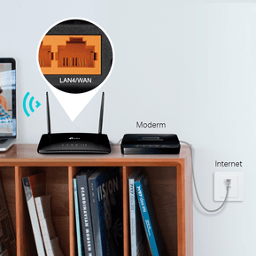 Modem/Routeur TP-Link TL-MR6400 4G LTE WiFi N 300 Mbps — image 7