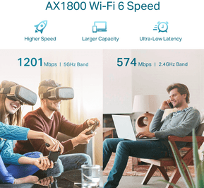 Répéteur WiFi 6 TP-Link AX1800 1201Mbps (RE605X) — image 5