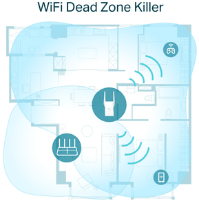 Répéteur WiFi 6 TP-Link AX1800 1201Mbps (RE605X) — image 4