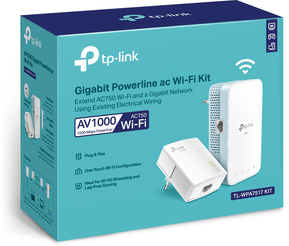 CPL TP-Link AV1000 Gigabit Powerline ac Wi-Fi Kit 300 Mbps (TL-WPA7517 KIT) — image 7