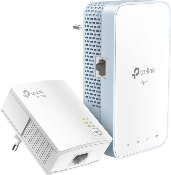 CPL TP-Link AV1000 Gigabit Powerline ac Wi-Fi Kit 300 Mbps (TL-WPA7517 KIT)