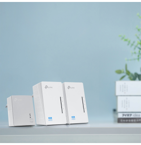CPL TP-Link Extender AV600 2-port Powerline Wi-Fi Extender 3-pack KIT 600 Mbps (TL-WPA4220 TKIT)