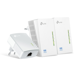 CPL TP-Link Extender AV600 2-port Powerline Wi-Fi Extender 3-pack KIT 600 Mbps (TL-WPA4220 TKIT)