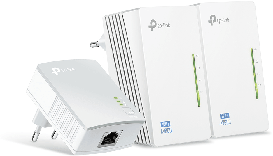 CPL TP-Link Extender AV600 2-port Powerline Wi-Fi Extender 3-pack KIT 600 Mbps (TL-WPA4220 TKIT) — image 2