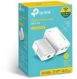 Pack de 2 CPL WiFi TP-link AV600 + WiFi N 300 Mbps (TL-WPA4220KIT)