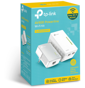 Pack de 2 CPL WiFi TP-link AV600 + WiFi N 300 Mbps (TL-WPA4220KIT)