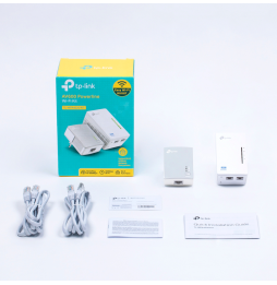 Pack de 2 CPL WiFi TP-link AV600 + WiFi N 300 Mbps (TL-WPA4220KIT)