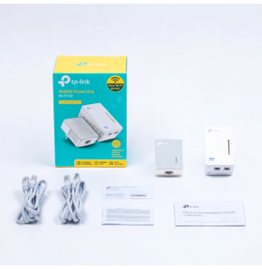 Pack de 2 CPL WiFi TP-link AV600 + WiFi N 300 Mbps (TL-WPA4220KIT)