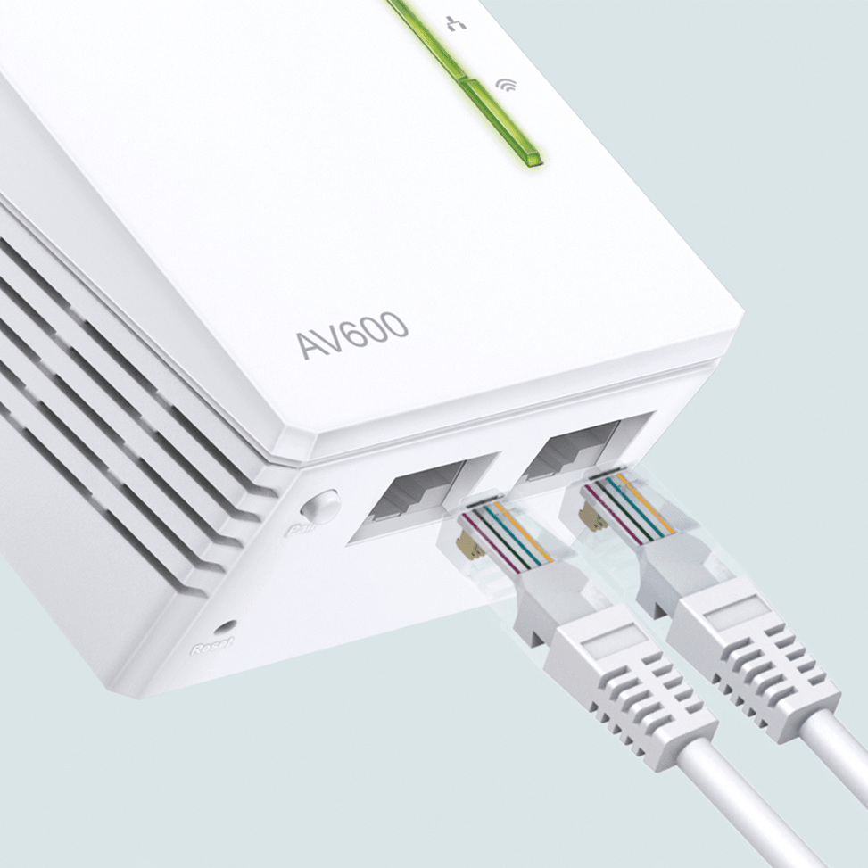 Pack de 2 CPL WiFi TP-link AV600 + WiFi N 300 Mbps (TL-WPA4220KIT) — image 6