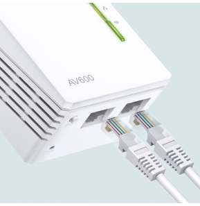 Pack de 2 CPL WiFi TP-link AV600 + WiFi N 300 Mbps (TL-WPA4220KIT)
