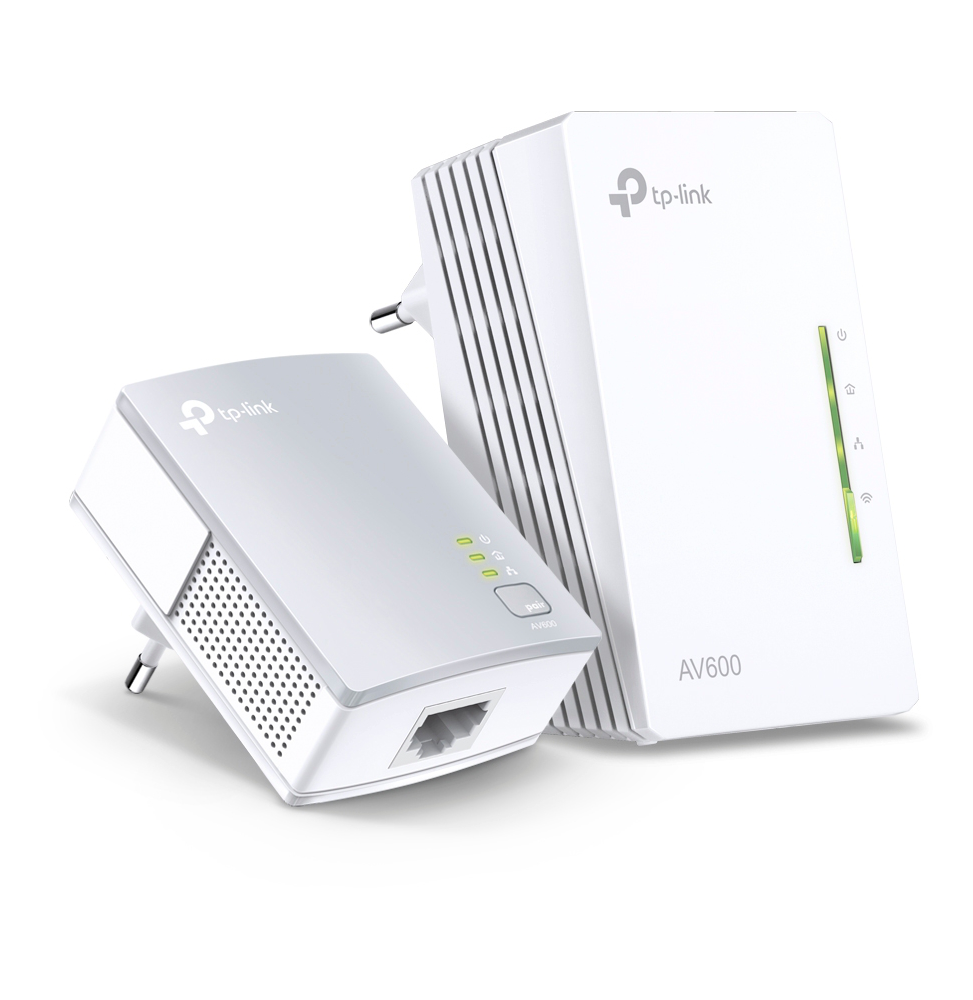 Pack de 2 CPL WiFi TP-link AV600 + WiFi N 300 Mbps (TL