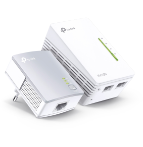 Pack de 2 CPL WiFi TP-link AV600 + WiFi N 300 Mbps (TL-WPA4220KIT)