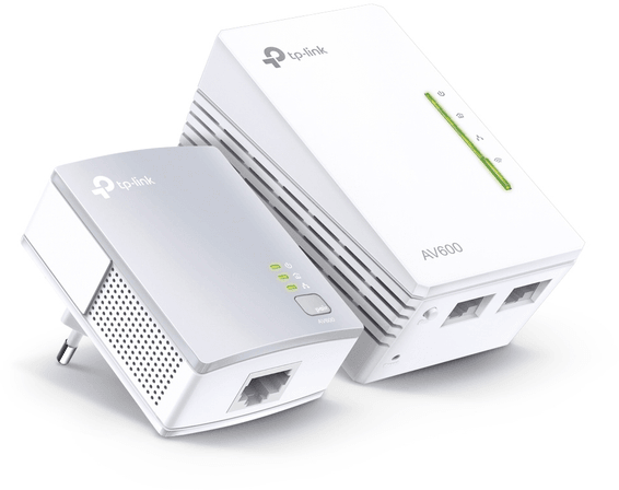Pack de 2 CPL WiFi TP-link AV600 + WiFi N 300 Mbps (TL-WPA4220KIT)