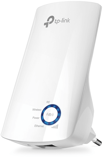 Répéteur WiFi 4 / Point d'accès TP-Link TL-WA850RE WiFi 4 (N 300 Mbps) - Port Ethernet