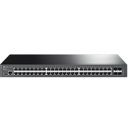 Switch TP-Link TL-SG3452X JetStream 48-Port Gigabit L2+ Managed Switch with 4 10GE SFP+ Slots 