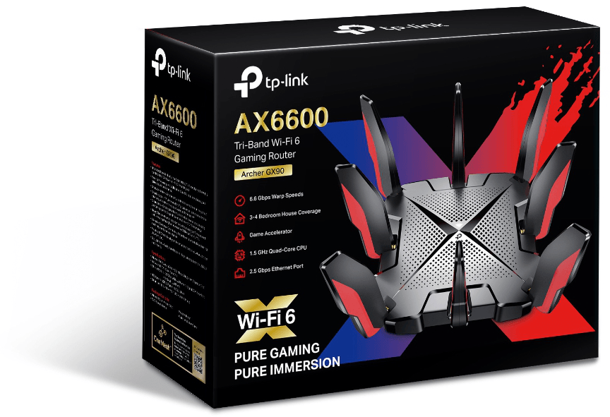 Router Gaming Wi-Fi TP-link Archer GX90 AX6600 Tri-Band Wi-Fi 6 (ARCHERGX90) — image 4