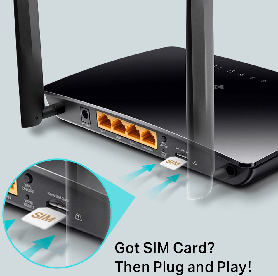 Modem / Routeur 4G LTE WiFi TP-Link Archer MR200 AC750 Mbps bi-bande (ARCHERMR200) — image 4