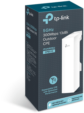 Station CPE WiFi Extérieure TP-Link CPE510 5 GHz 300 Mbps 13 dBi (antenne intégrée) — image 5