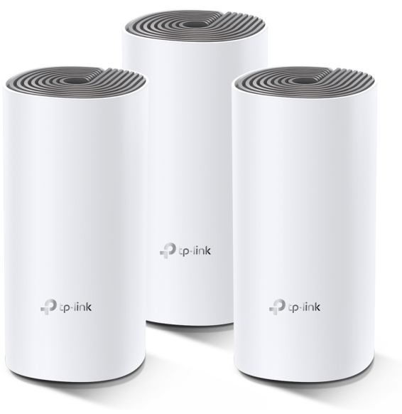 نظام Mesh WiFi 5 TP-Link Deco E4 AC1200 لكامل المنزل 3 عبوات (DECOE4_3-PACK)
