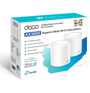 Système Mesh WiFi 6 TP-Link Deco X50 AX3000 pour toute la maison 2 packs (DECOX50_2-PACK)
