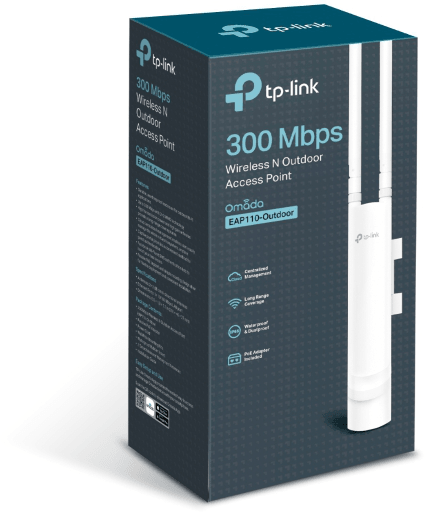 Point d'accès WiFi 4 TP-Link EAP110-OUTDOOR WiFi N 300 Mbps Extérieur (IP65) — image 7