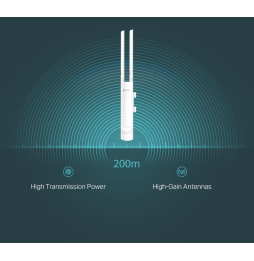 Point d'accès TP-Link EAP110-OUTDOOR WiFi N 300 Mbps Extérieur (IP65) 