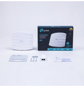 Point d'accès WiFi Mesh bi-bande TP-Link AC1350 PoE Gigabit - Plafonnier (EAP225)