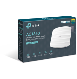 Point d'accès WiFi Mesh bi-bande TP-Link AC1350 PoE Gigabit - Plafonnier (EAP225)