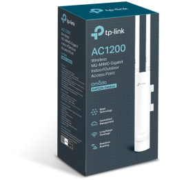 Point d'accès WiFi 5 Mesh TP-Link AC1200 MU-MIMO Gigabit Extérieur (IP65) (EAP225-OUTDOOR)
