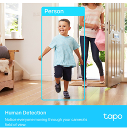 Caméra de sécurité TP-Link TAPOC225 AI panoramique et inclinable 2K WiFi