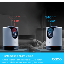 Caméra de sécurité TP-Link TAPO C225 AI panoramique et inclinable 2K WiFi