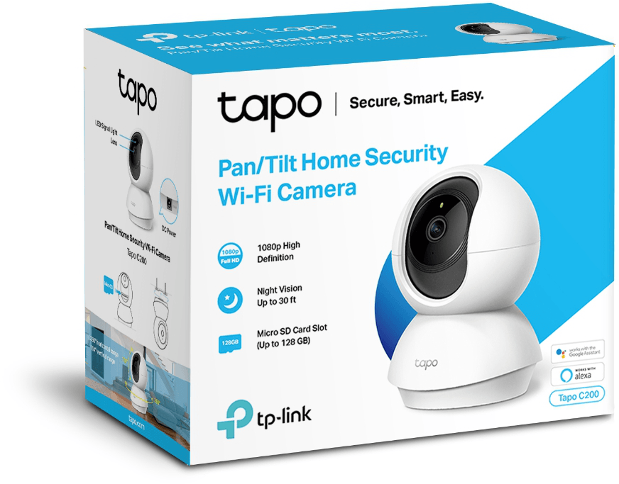 Caméra de surveillance WiFi TP-Link Tapo C200 panoramique et inclinable Indoor — image 6