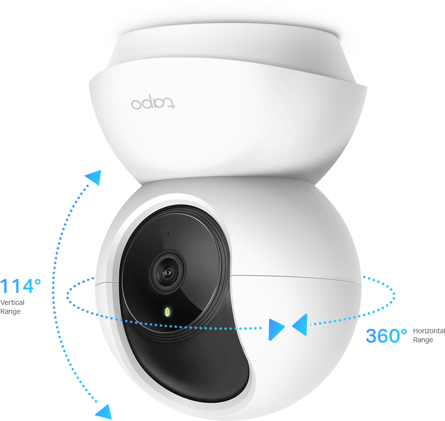 Caméra de surveillance WiFi TP-Link Tapo C200 panoramique et inclinable Indoor — image 2