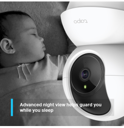 Caméra de vidéosurveillance TP-Link Tapo C210 WiFi panoramique et inclinable Indoor 2K 3MP
