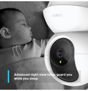 Caméra de vidéosurveillance TP-Link Tapo C210 WiFi panoramique et inclinable Indoor 2K 3MP