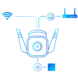Caméra de sécurité WiFi TP-Link Tapo C310 3 MP Outdoor - pour l'extérieur (TAPOC310)