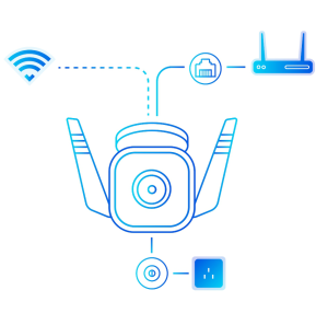 Caméra de sécurité WiFi TP-Link Tapo C310 3 MP Outdoor - pour l'extérieur (TAPOC310)