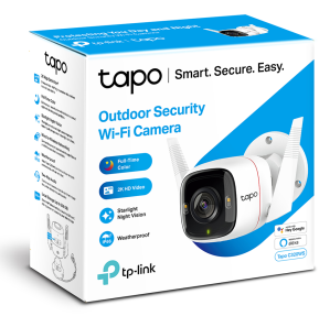Caméra de vidéosurveillance WiFi TP-Link TAPO C320WS Outdoor 4MP - Pour l'extérieur (TAPOC320WS)