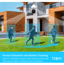 Caméra de sécurité WiFi TP-Link Tapo C500 Outdoor 360° Panoramique/Inclinable - Pour l'extérieur (TAPOC500)